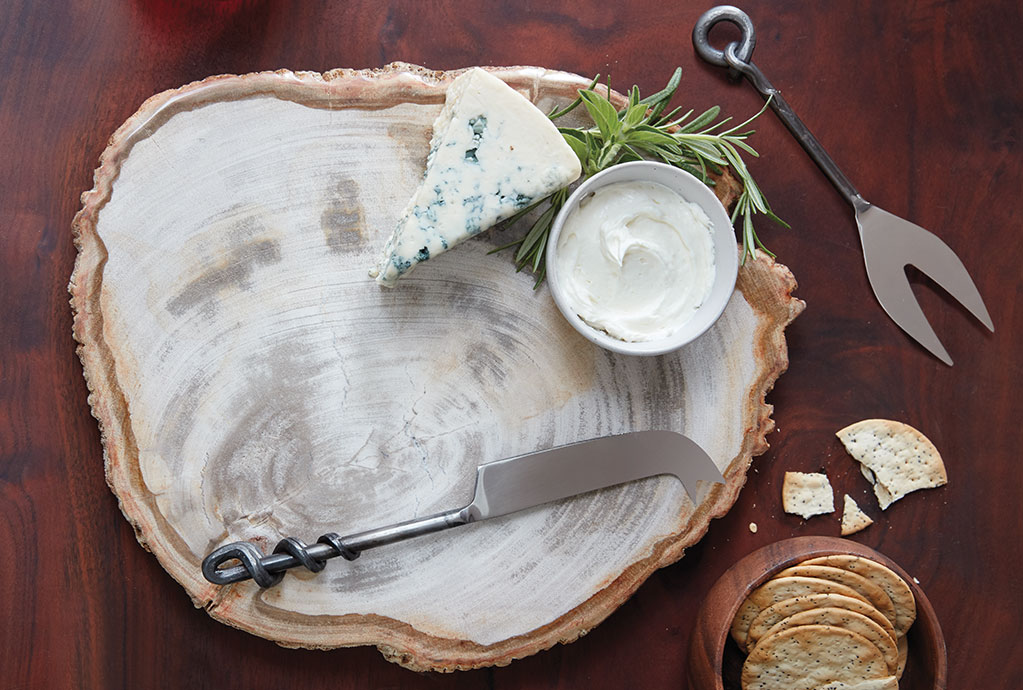 Petrified Wood Platter