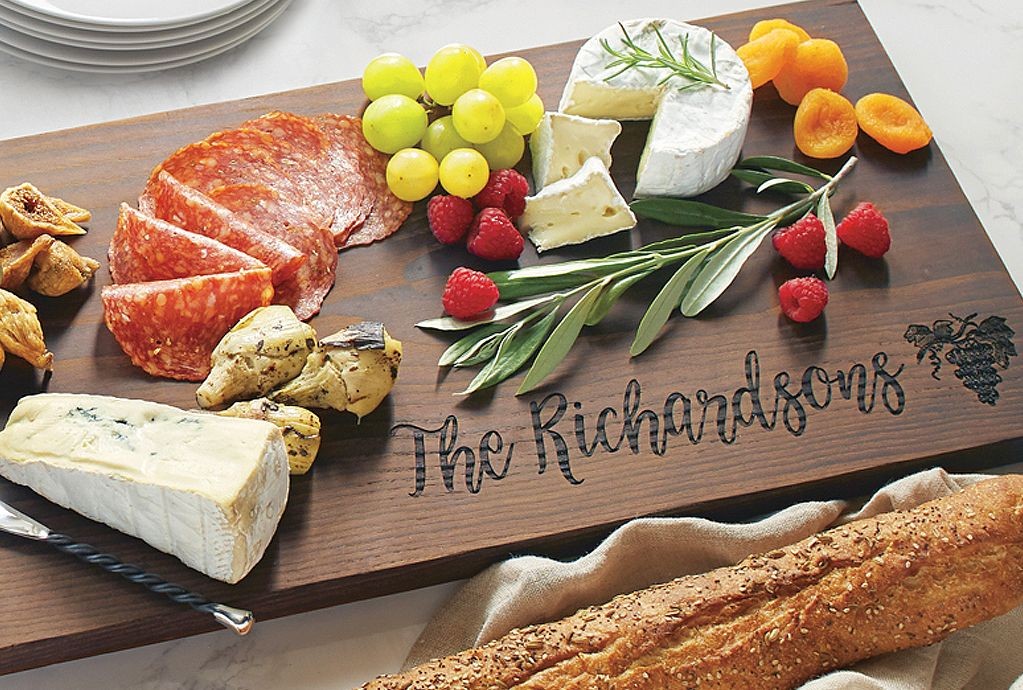 Personalized Ash Plank Serving Board