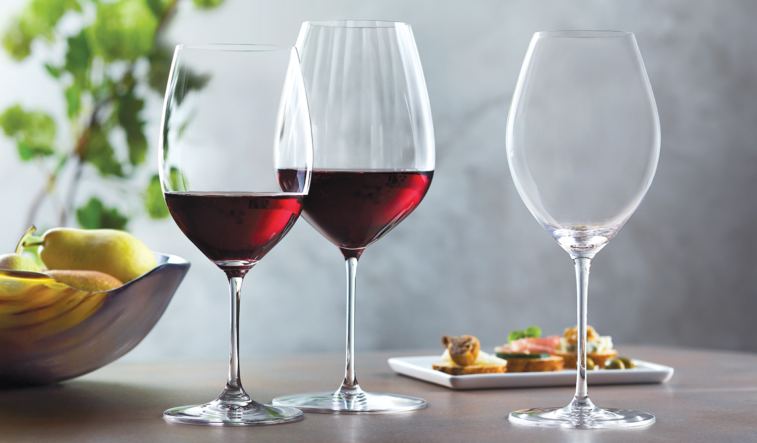 Riedel Wine Glasses offer optimal tasting performance.