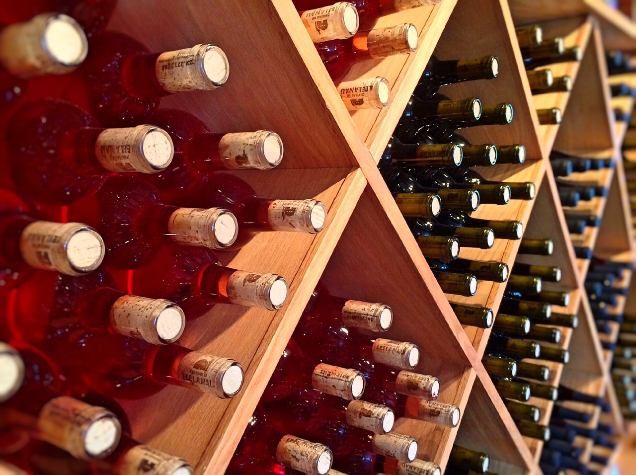 Wine Storage Bins