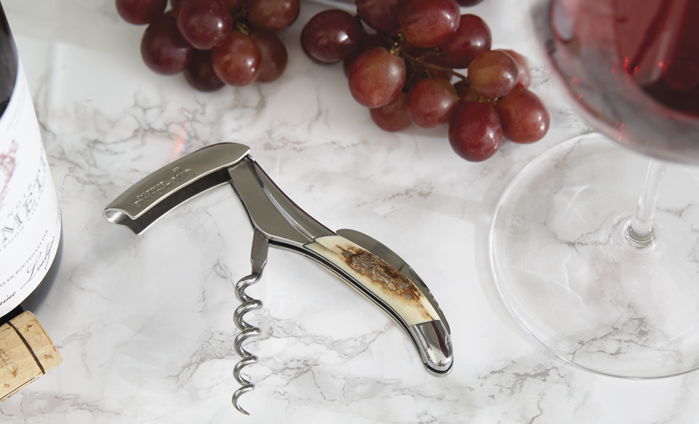 Laguiole En Aubrac Mammoth Ivory Waiters Corkscrew