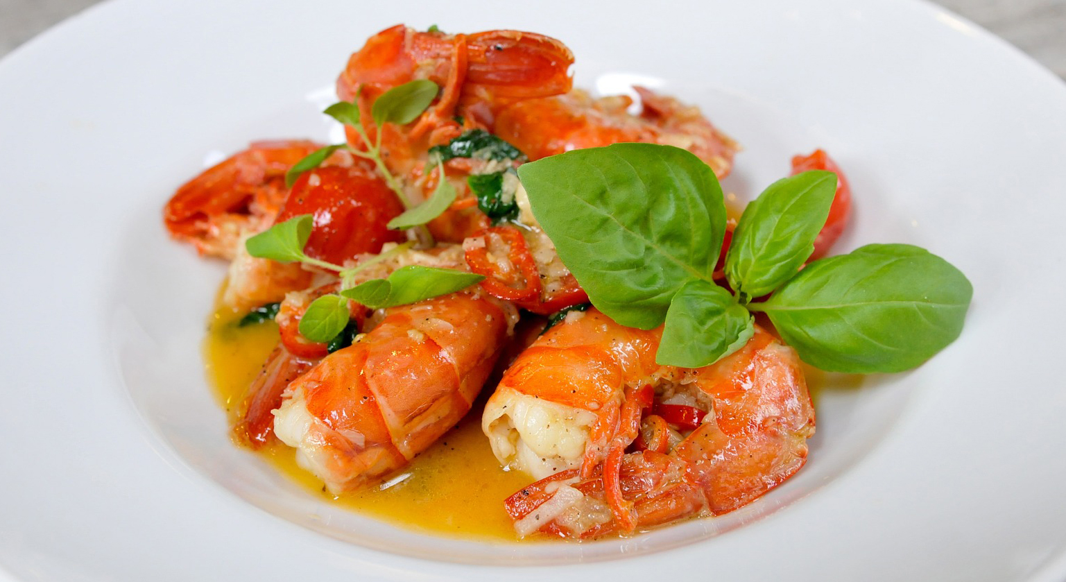 Italian Shrimp Dish