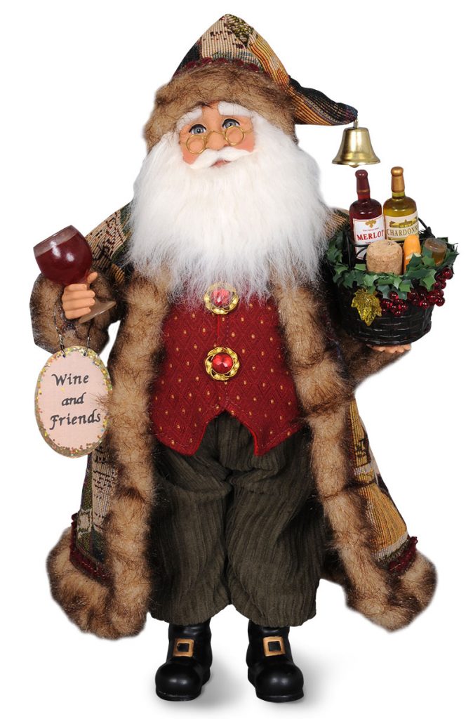 Santa Wine Doll