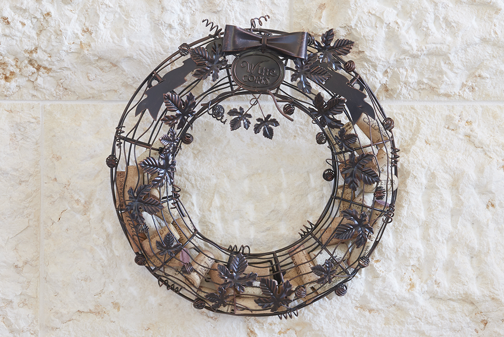 Cork Cage Wreath