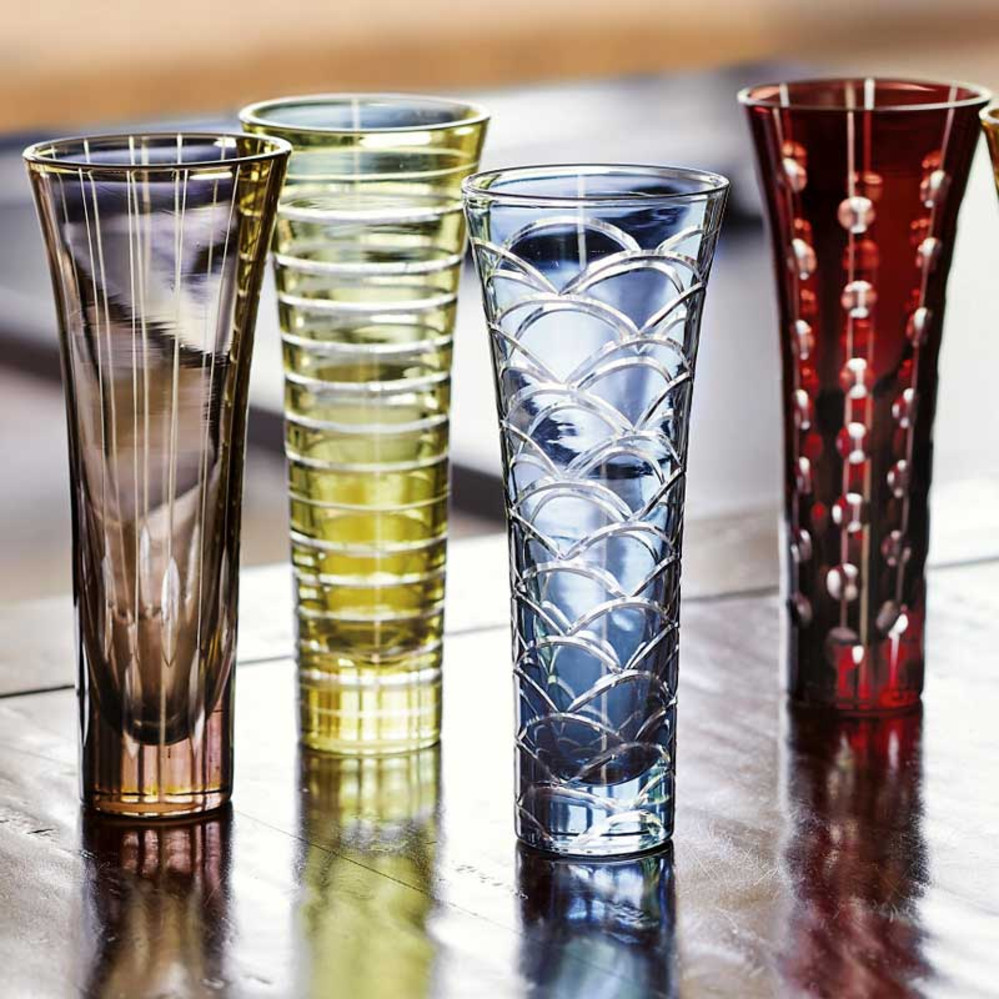 Colorful Fiesta Champagne Flutes