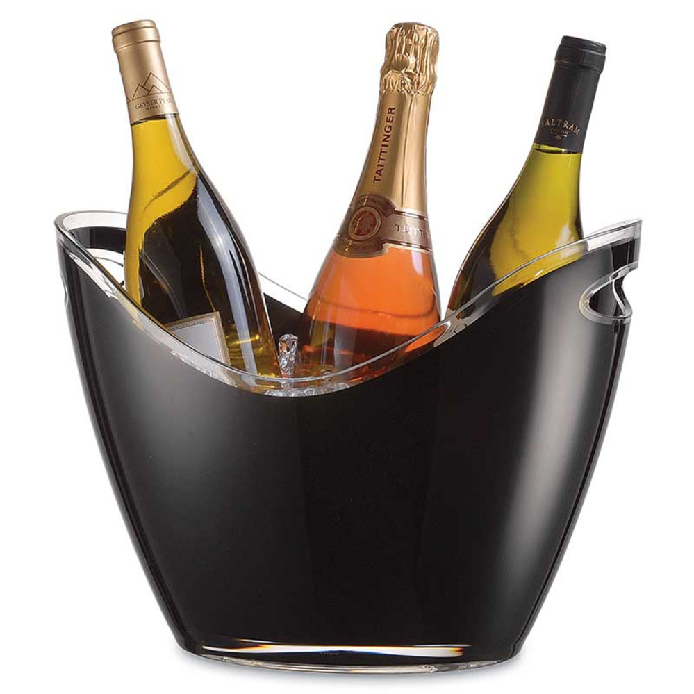 Vino Gondola Black Wine Cooler