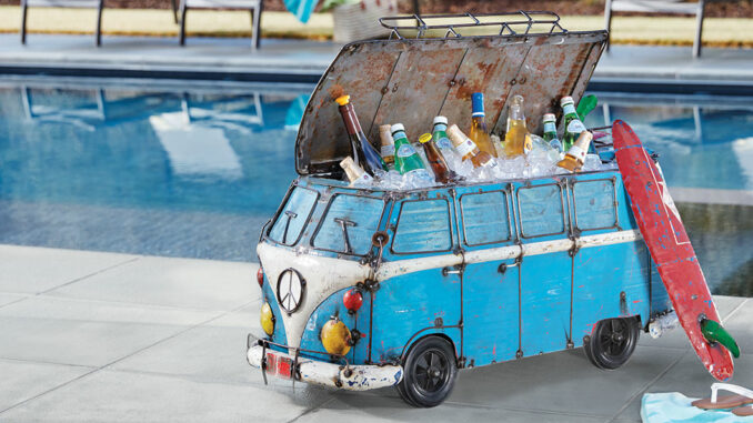 VW Bus Wine Cooler