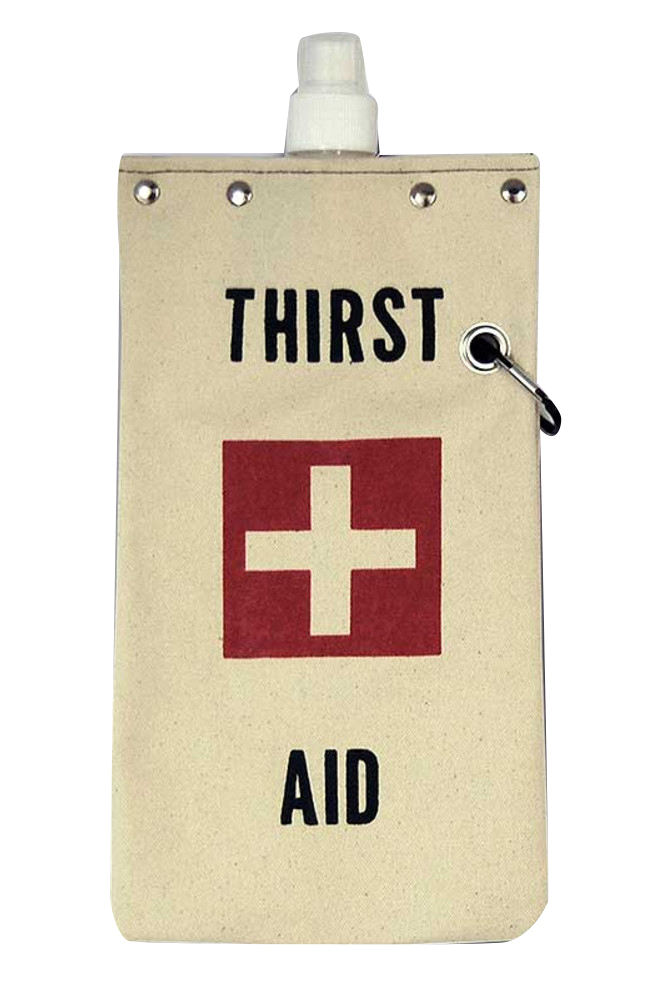 Thirst Aid Canvas Tote