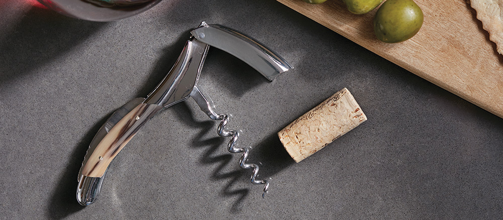 Laguiole en Aubrac Zebu Horn Waiters Corkscrew