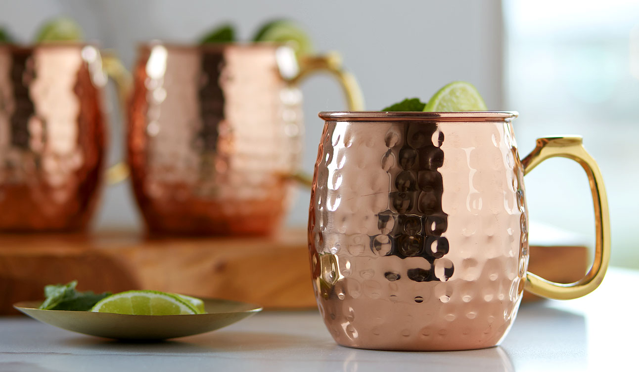 Copper Moscow Mule Mugs