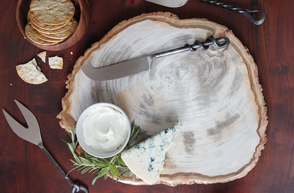 Petrified Wood Platter