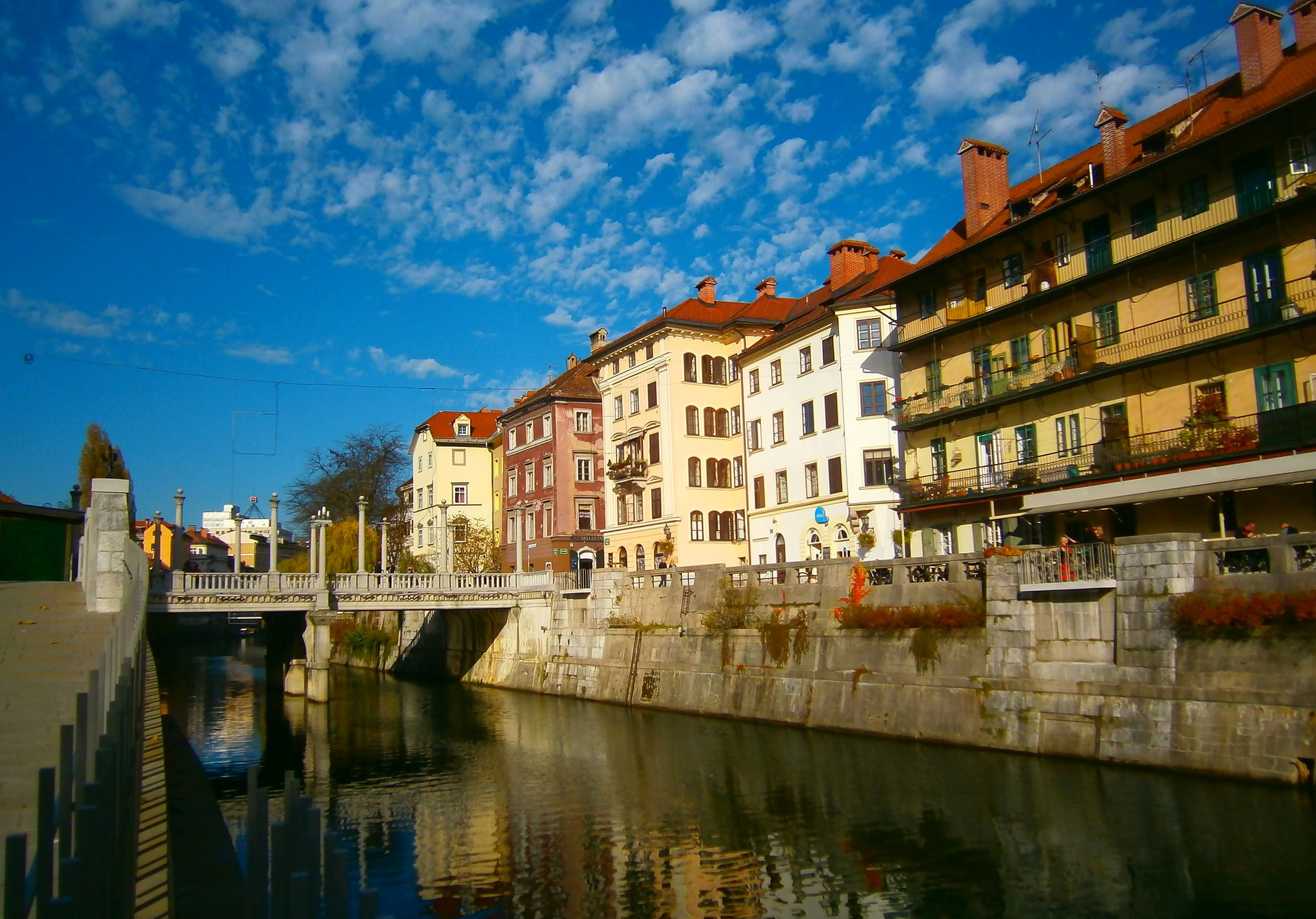 Ljubljana wine travel Cobblers Bridge