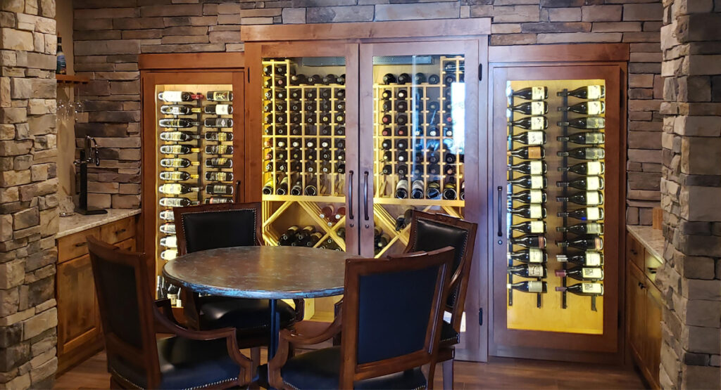 Custom Wine Cabinet