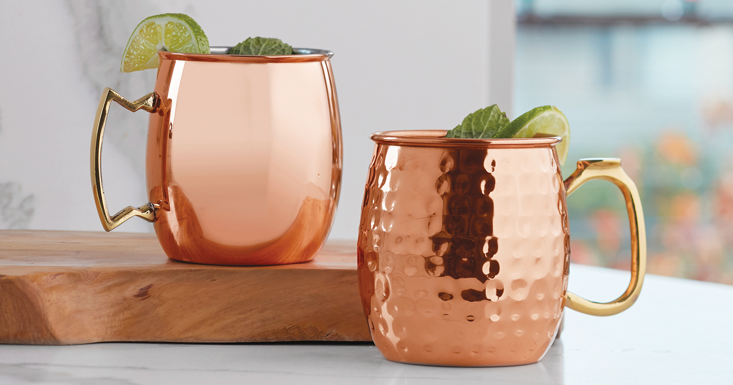 Copper Moscow Mule Mugs