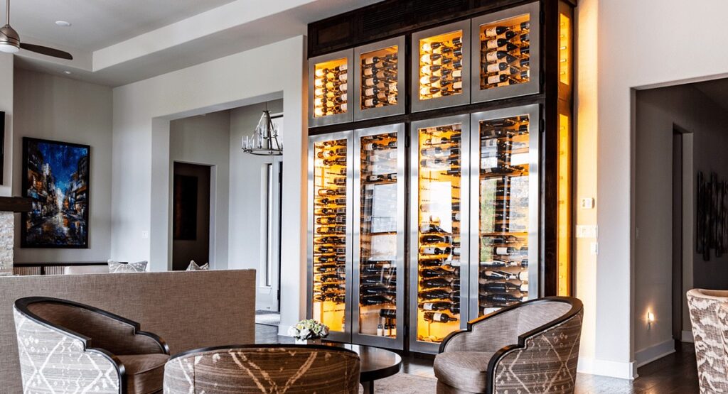 Custom Wine Cabinets