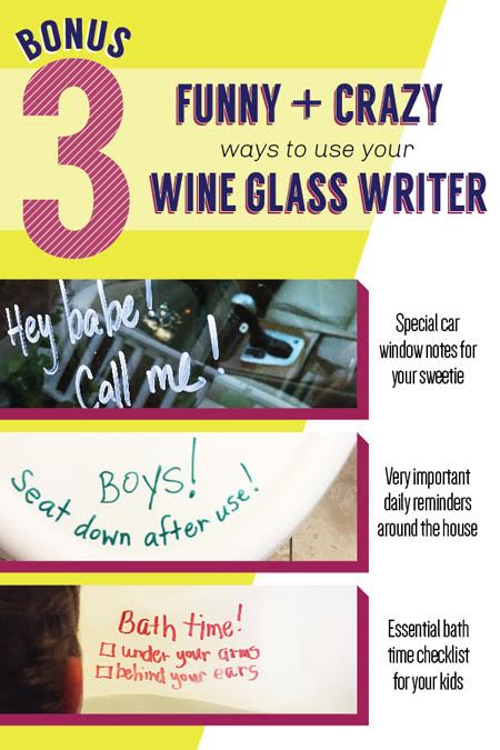 Wine Glass Writer Tips