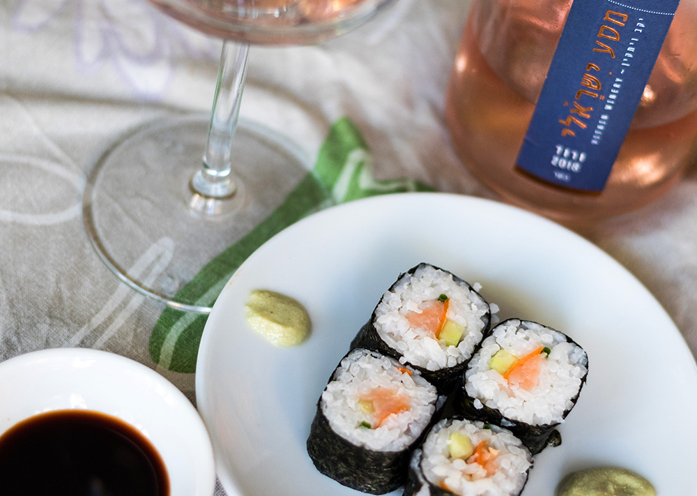 Wine and Sushi