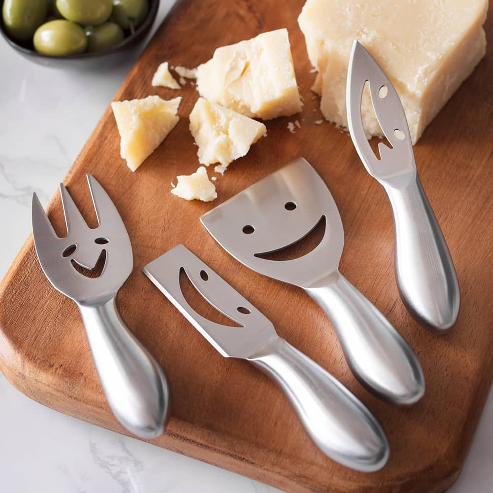 SMILEY FACE CHEESE KNIFE