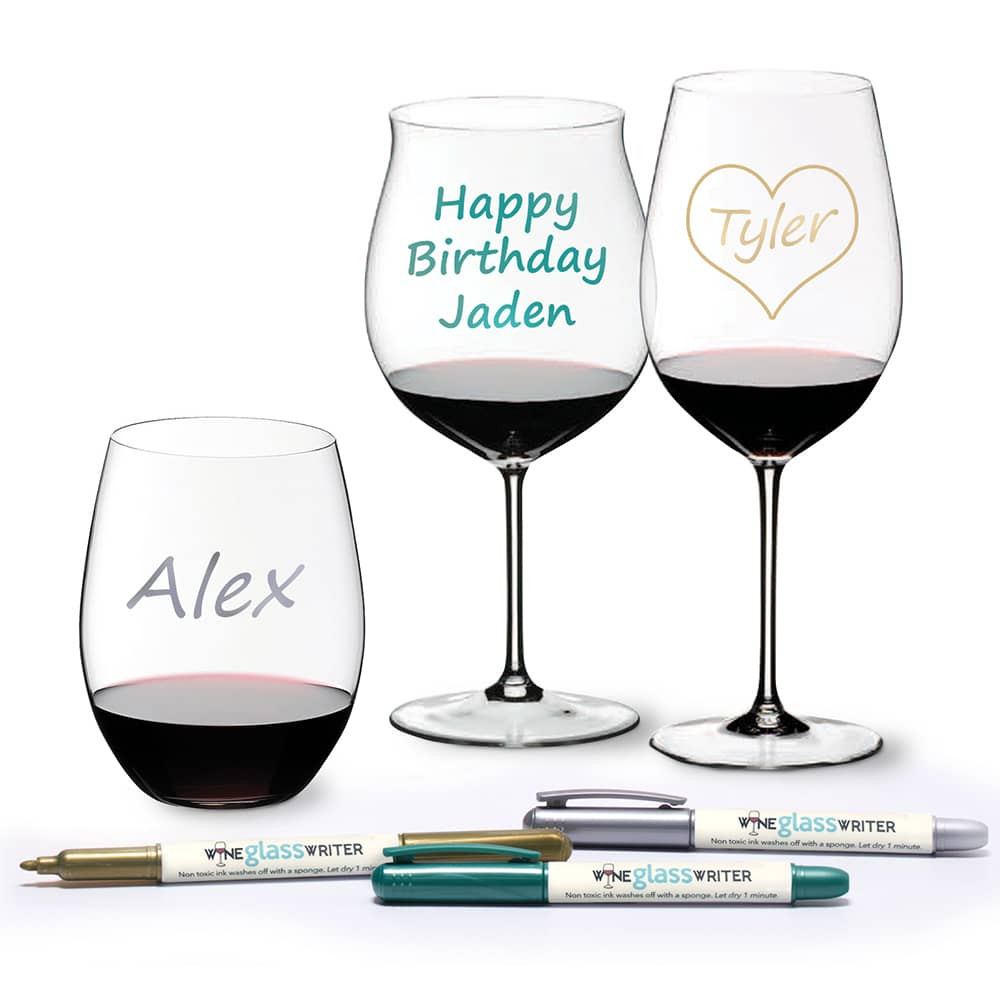 Wine Glass Writer Pens